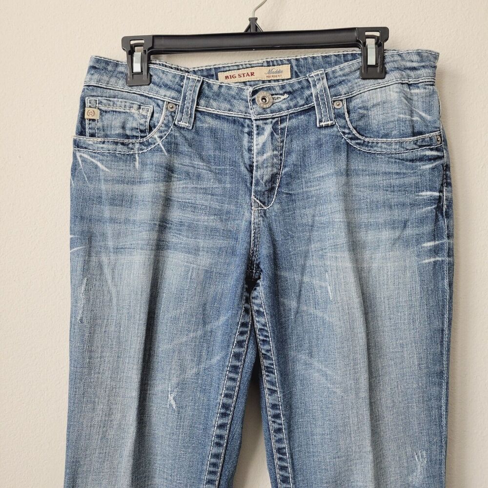 Big Star Jeans Womens Size 28 XL x 32 L Maddie - Picture 3 of 14